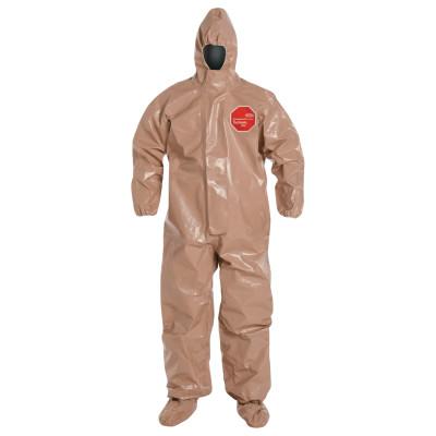 DuPont™ Tychem CPF3 with attached Hood, Socks and Boot Flap, , X-Large, C3128T-XL-BN