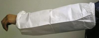 DuPont™ ProShield NexGen Sleeves, 18 in Long, Serged Closure, White, NG500S