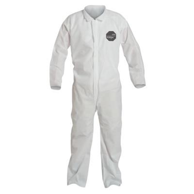 DuPont™ Proshield 10 Coveralls White with Open Wrists and Ankles, White, 4X-Large, PB120SW-4XL