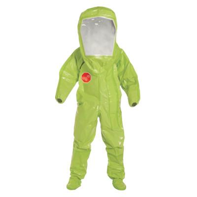 DuPont™ Tychem TK Encapsulated Level B Coverall, High Visibility Lime Yellow, X-Large, TK527T-XL