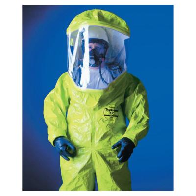 DuPont™ Tychem TK Encapsulated Level A Suit Rear Entry, Lime Yellow, 2X-Large, TK555T-2X