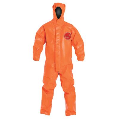 DuPont™ Tychem ThermoPro Coverall with Open Ankles, Orange, 3X-Large, TP198TOR3X000200