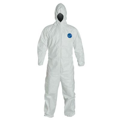 DuPont™ Tyvek® 400 Hooded Coveralls w/Elastic Wrists/Ankles, White, 7X-Large, TY127S-7X