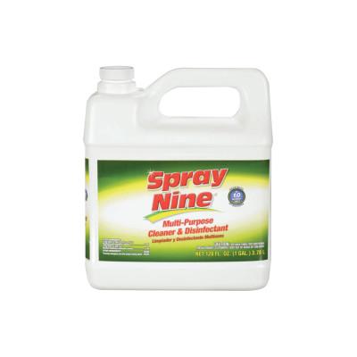 ITW Pro Brands Spray Nine Disinfectant, Citrus Scent, 1 Gallon Flat, 26801