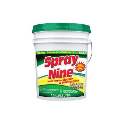 ITW Pro Brands Spray Nine Disinfectant, Citrus Scent, 5 Gallon Pail, 26805