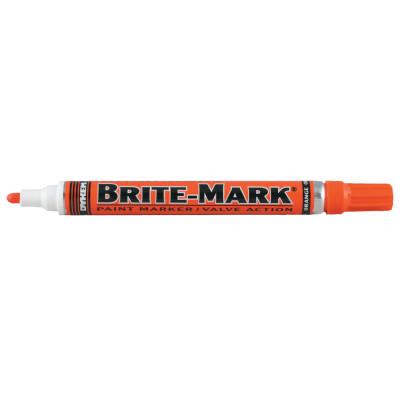 ITW Pro Brands BRITE-MARK® Medium Paint Marker, Orange, Medium, Bullet –  AMMC