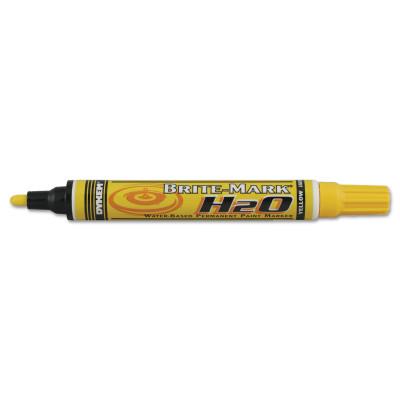 ITW Pro Brands SUDZ OFF® Detergent Removable Temporary Marker, Yellow, Medium, 91694