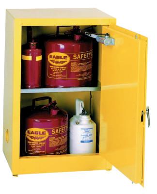 Eagle Mfg Flammable Liquid Storage Cabinet, Self-Closing, 12 Gallon, 1924X