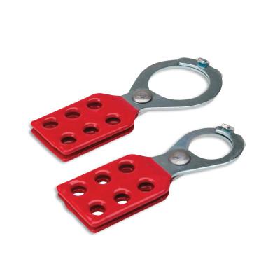 BradyÂ® STEEL HASPS WITH TABS, 1" DIA, 105718