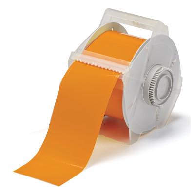 Brady® GlobalMark Series Indoor-Outdoor Vinyl Labels, 2.25 in x 100 ft, Orange, 113152