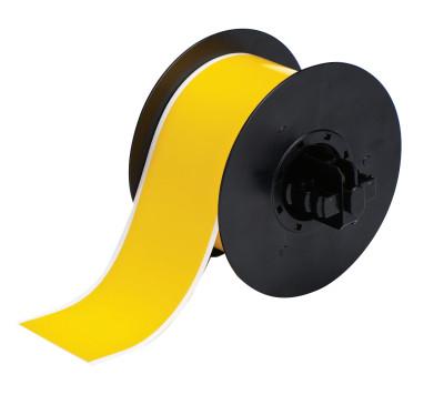 Brady® BBP31 Indoor/Outdoor Vinyl Tapes, 100 ft x 2-1/4 in, Yellow, B30C-2250-595-YL