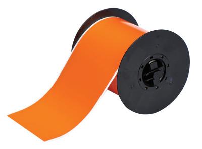 Brady® BBP31 Indoor/Outdoor Vinyl Tapes, 100 ft x 4 in, Orange, B30C-4000-595-OR