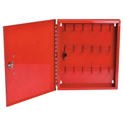 Brady® Padlock Control Center, Red, 18 in x 15 1/2 in x 2 in, 22 gauge Steel, LR018E