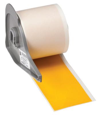 Brady® BMP71 Indoor/Outdoor Vinyl Labels, 50 ft x 2 in, Yellow, M71C-2000-595-YL