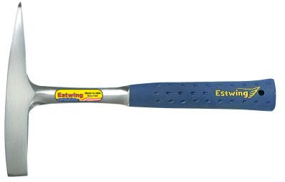 Estwing Welding Chipping Hammer, 11 in, 14 oz Head, Chisel and Pointed Tip, Steel Handle, E3-WC