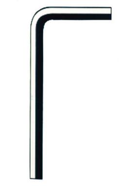 Eklind® Tool Individual Hex-L Keys, 12 mm, 4.8 in Long, Black Oxide, 15524