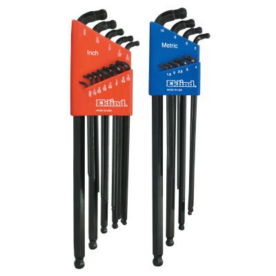 Eklind® Tool 22 Piece Double Ball End Hex Key Combo Sets, Ball Hex Tip, 17222