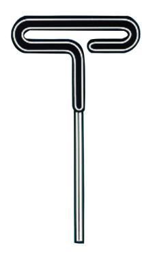 Eklind® Tool Individual Standard Grip Hex T-Keys, 3 mm, 6 in Long, 34630