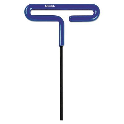Eklind® Tool Individual Cushion Grip Hex T-Keys, 5 mm, 6 in Long, Black Oxide, 54650
