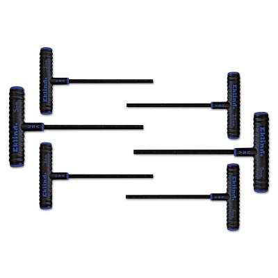 Eklind® Tool Power-T Hex Key Sets, 6 per set, Hex Tip, Metric, 6 in Handle, 64606