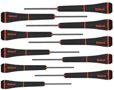 Eklind?? Tool 10PC HEX .028-5/32" SCREWDRIVER SET, 92300