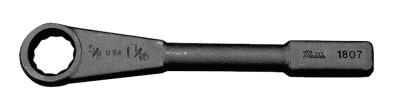 Martin Tools Straight Striking Wrenches, 1 1/2 in Opening, 10 9/16 in, 1809A