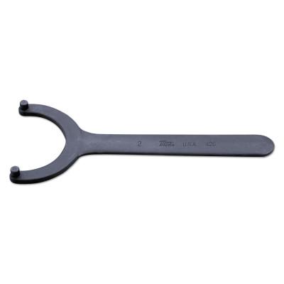 Martin Tools Face Spanner Wrenches, 3 1/2 in Opening, Pin, Forged Alloy Steel, 9 3/4 in, 438