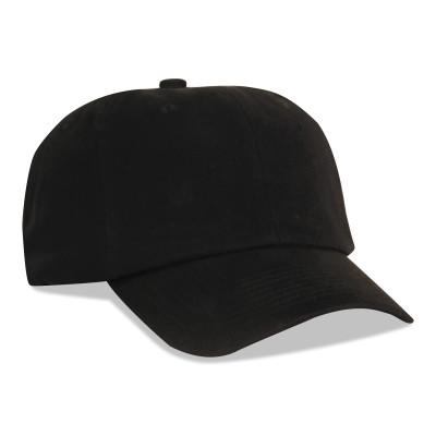 Honeywell Homerun Baseball Style Bump Caps, Back Strap, Black, SBC2BK