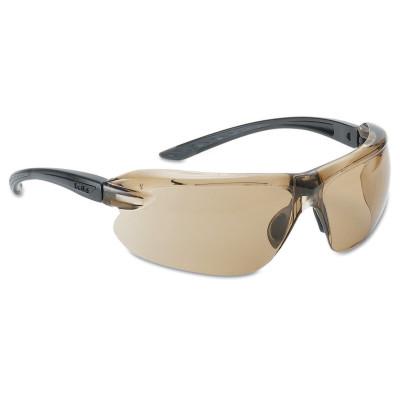 Bolle IRI-s Series Safety Glasses, Twilight Lens, Platinum Anti-Fog and Anti-Scratch, 40120
