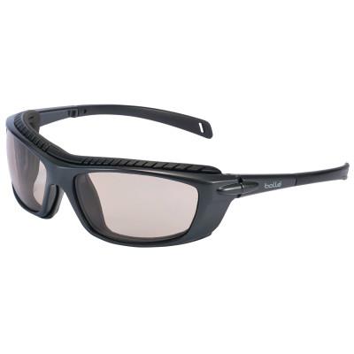 Bolle Baxter Series Safety Glasses, CSP Lens, Platinum Anti-Fog/Anti-Scratch, 40278