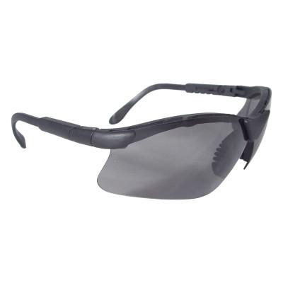 RADIANS Safety Eyewear, IRUV 2.0 Lens, Polycarbonate, Green Lens Color, Black Frame, RV0112ID