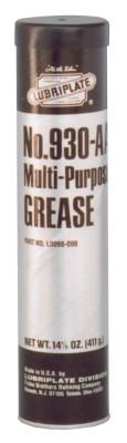 Lubriplate?? 930 Series Multi-Purpose Grease, 14 1/2 oz, Cartridge, NLGI Grade 1, L0096-098