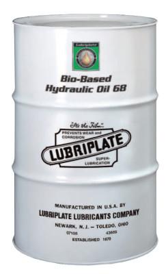 Lubriplate?? Bio-Based Hydraulic Oil, ISO 68, 55 gal, Drum, L1052-062