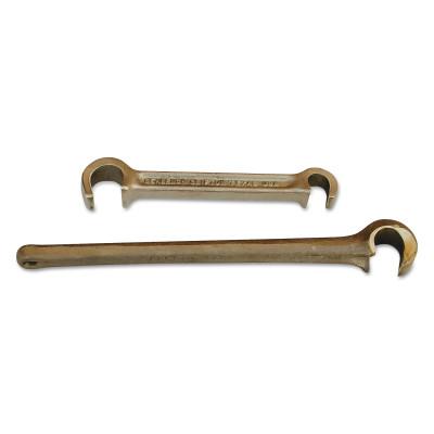 Gearench® Titan Valve Wheel Wrenches, Cast Bronze, 22 in, 1 5/16 in Opening, VW2BR