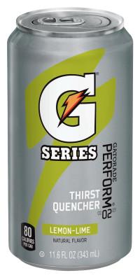 Gatorade® G Series 02 Perform® Thirst Quencher Ready-to-Drink Can, 11.6 fl oz, Lemon-Lime, 00901