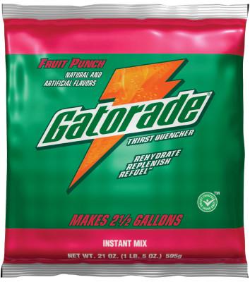Gatorade® G Series 02 Perform® Thirst Quencher Instant Powder, 21 oz, Pouch, 2.5 gal Yield, Assorted Flavors, 03944