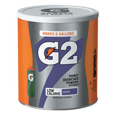 Gatorade® G2 Powder, Grape, 19.4 oz, Canister, 13443