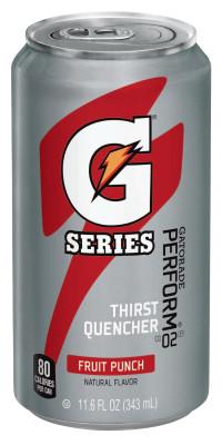 Gatorade® G Series 02 Perform® Thirst Quencher Ready-to-Drink Can, 11.6 fl oz, Fruit Punch, 30903