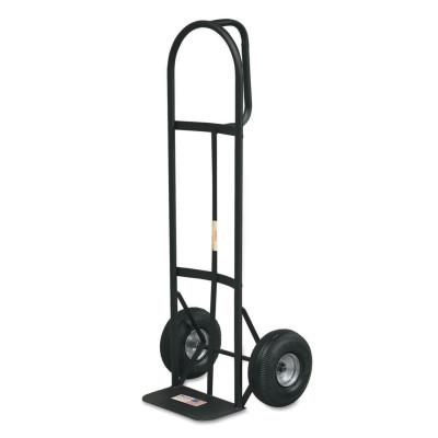 Milwaukee Hand Trucks D-Handle Hand Truck, 800 lb Load Cap, 7.5 in x 14 in Toe Plate, Pneumatic with Steel Hub Wheels, 30019