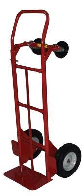 Milwaukee Hand Trucks 2-Position Convertible Hand Truck, 600 lb Load Capacity, 8 in x 14 in Toe Plate, Flow Back Handle, Puncture Proof Wheels, 40180