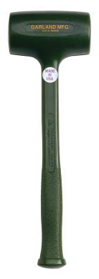 Garland Mfg Standard Head Dead-Blow Hammers, 21 oz Head, 1 3/4 in Dia., 40002