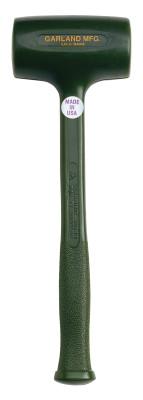 Garland Mfg Standard Head Dead-Blow Hammers, 45 oz Head, 2 1/4 in Dia., 40004
