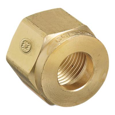 Western Enterprises Regulator Nuts, 3,000 psig, Brass, CGA-346, 614-2P