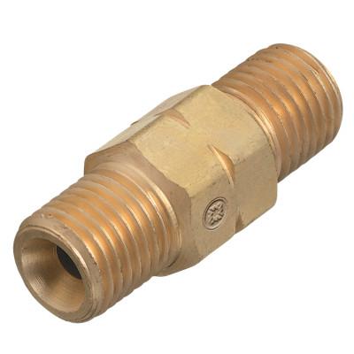 Western Enterprises Hose Couplers, 200 psi, Brass, B-Size, Acetylene/Fuel Gases, 31