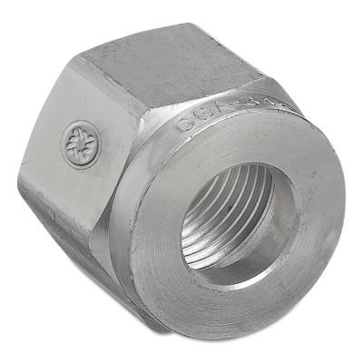 Western Enterprises Regulator Inlet Nuts, Non-Corrosive Gases, Brass, CGA-330, 334