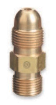 Western Enterprises Brass Cylinder Adaptors, From CGA-510 POL Acetylene To CGA-300 Coml Acet 1 Piece, 51