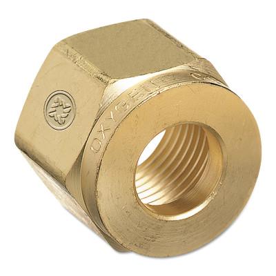 Western Enterprises Regulator Inlet Nuts, Oxygen, Plastic, CGA-540, 662P