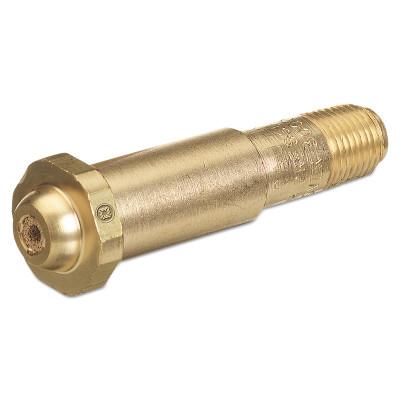 Western Enterprises Regulator Nipples, 5,500 psig, Brass, 1/4 in NPT, CGA-701, 701-4SF