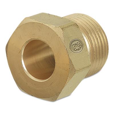Western Enterprises Regulator Inlet Nuts, Argon; Nitrogen; Helium, Brass, CGA-580, Hand-Tight, 692