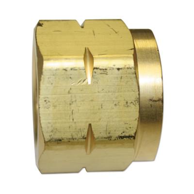 Western Enterprises Regulator Inlet Nuts, Hydrogen; Natural Gas, Brass, CGA-350, 82